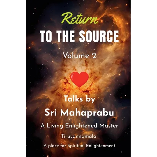 Return To The Source - Volume 2: An Enlightened Master Speaks - Paperback