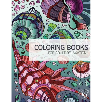 Wonderworld Underwater Zentangle Adult Coloring Book Vol.1: Anti Stress Adults Coloring Book to Bring You Back to Calm & Mindfulness