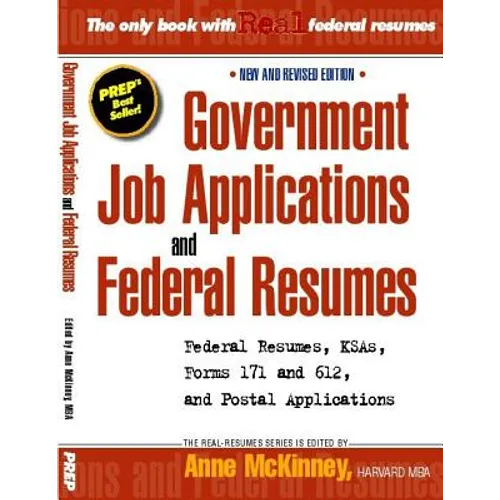 Government Job Applications and Federal Resumes