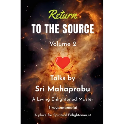 Return To The Source - Volume 2: An Enlightened Master Speaks - Paperback