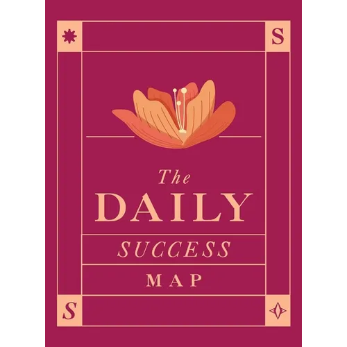 The Daily Success Map: Large Print Undated Monthly & Weekly Hardcover Planner