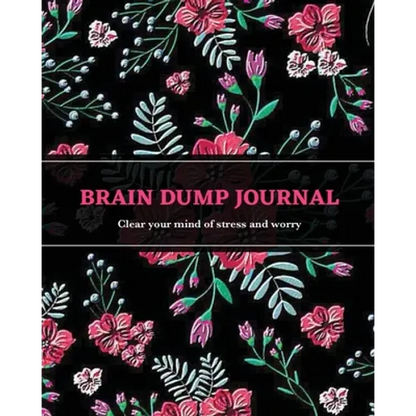 Brain Dump Journal: Daily Write & List Ideas, Goals, & Thoughts, Clear Your Mind & Head Of Things By Journaling, Notebook
